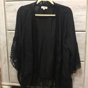 Umgee Black Kimono